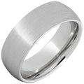 Serinium® Domed Band with Satin Finish 8mm