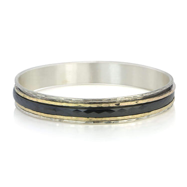 Raven Spinning Bangle - Magpie Jewellery