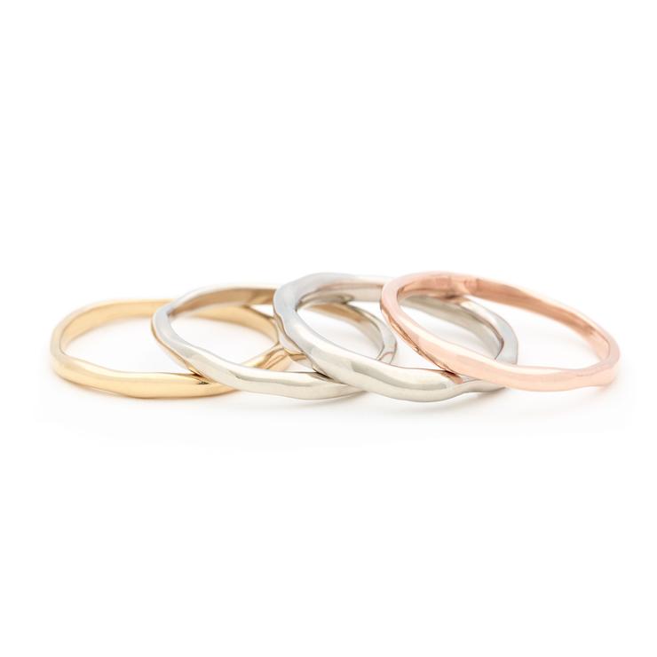 Thinnest Melt Gold Band | Magpie Jewellery