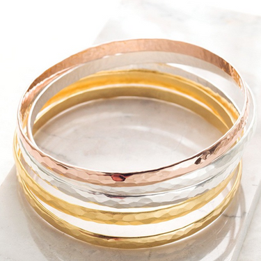 Shiny Everyday Bangle - Magpie Jewellery