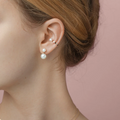 Double Pearl Earrings | Magpie Jewellery