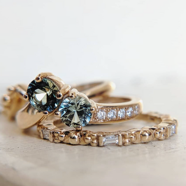 Diamond Baguette Baleal Eternity Band - Magpie Jewellery