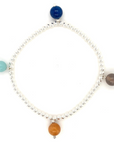 4-Corners Stretchy Beaded Bracelet - Magpie Jewellery
