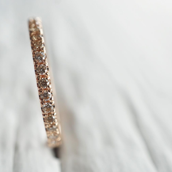 Handmade Diamond Eternity Band | Magpie Jewellery