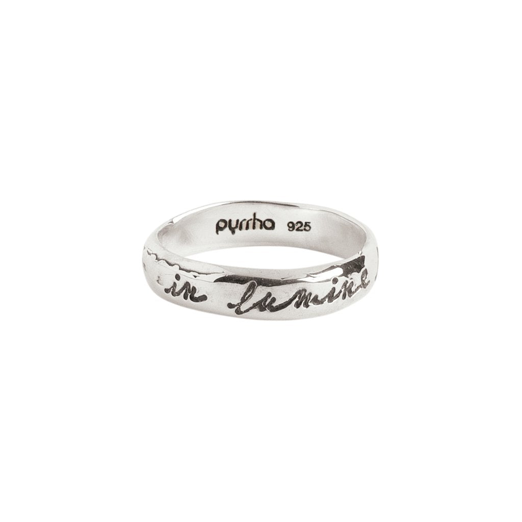 Shine In The Light Poesy Ring- Magpie Jewellery