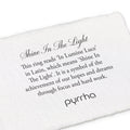 Shine In The Light Poesy Ring - Magpie Jewellery