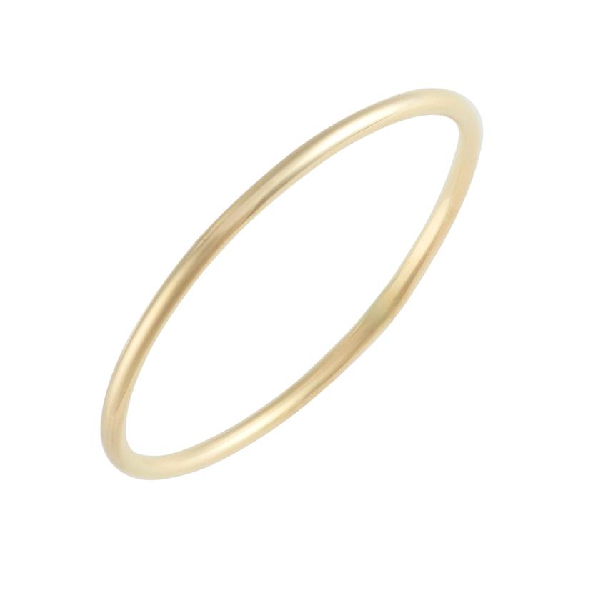  14K recycled gold dainty ring