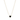A vibrant heart shaped gemstone pendant on a dainty 14-karat gold chain. 