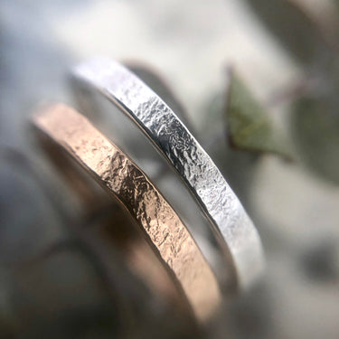 Textured Stacking Ring - Magpie Jewellery