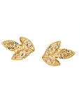 Three Leaf Studs | Magpie Jewellery