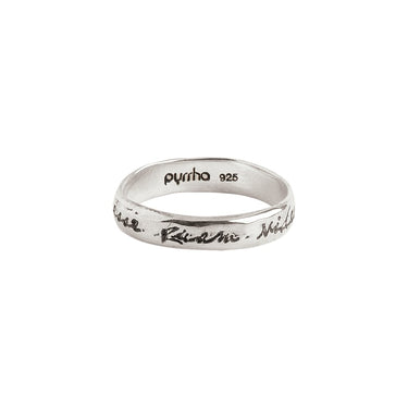 To Be Rather Than To Seem Poesy Ring | Magpie Jewellery