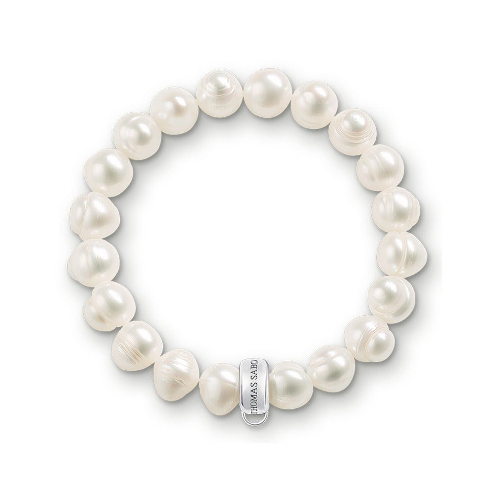 Freshwater Pearl Charm Bracelet - Magpie Jewellery