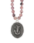 Beaded Sautoir Aphrodite Goddess Talisman - Magpie Jewellery
