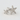 Sterling Silver Asymmetric Starfish Stud Earrings | Magpie Jewellery