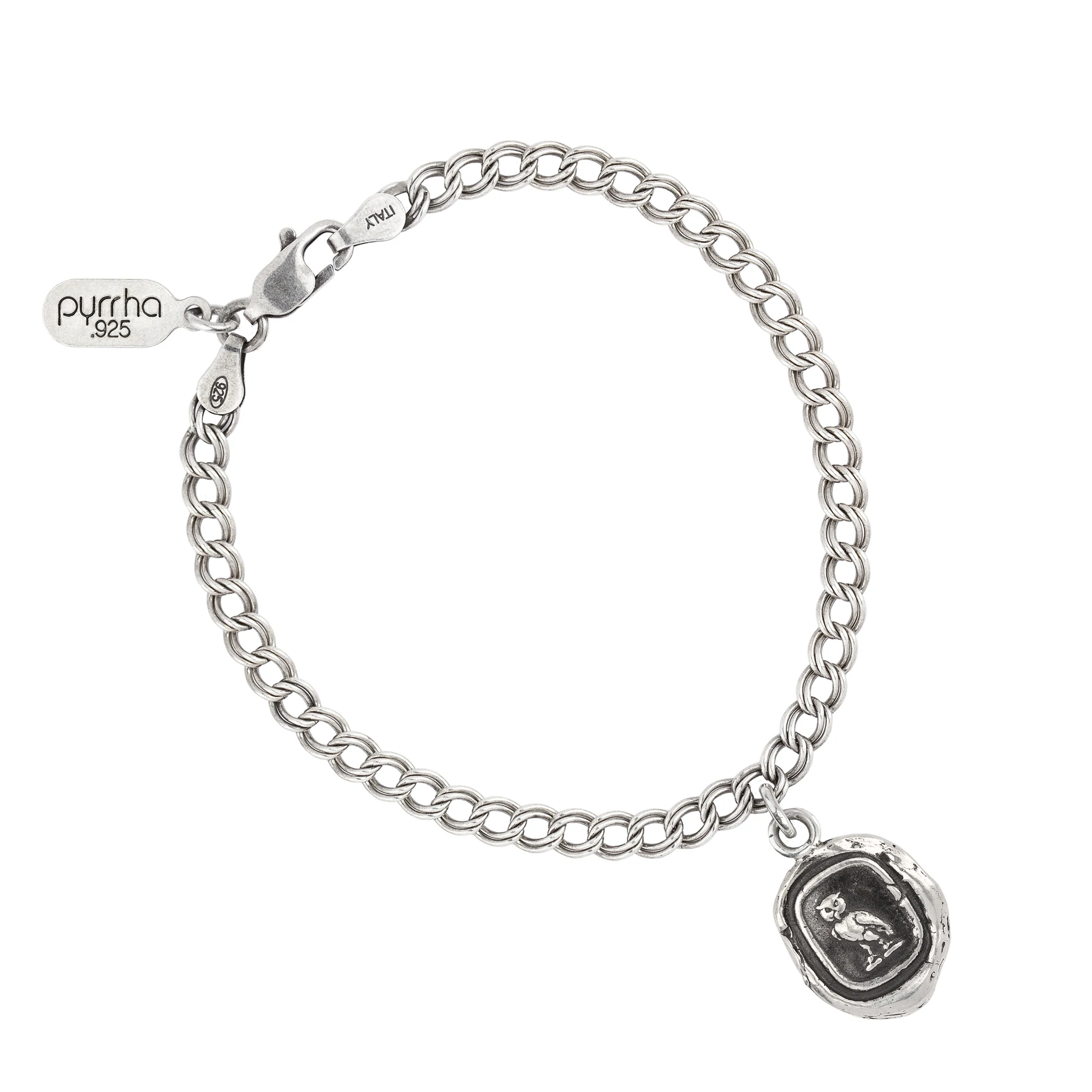 Sterling Silver Watch Over Me Talisman Chain Bracelet | Magpie Jewellery