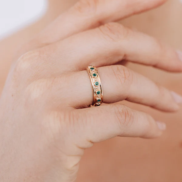 Méditerranée Ring Band | Magpie Jewellery