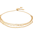 Gold Shimmer Bolo Bracelet - Magpie Jewellery
