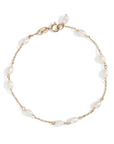 Spaced Keshi Pearl Bracelet - Magpie Jewellery