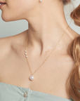 Baroque Pearl Drop Pendant Necklace - Magpie Jewellery