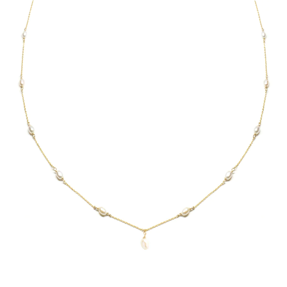 Keshi Pearl Choker Necklace - Magpie Jewellery