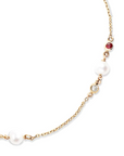 Ruby Pearl Diamond Bracelet - Magpie Jewellery