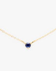 Blue Sapphire Birthstone Necklace | Magpie Jewellery