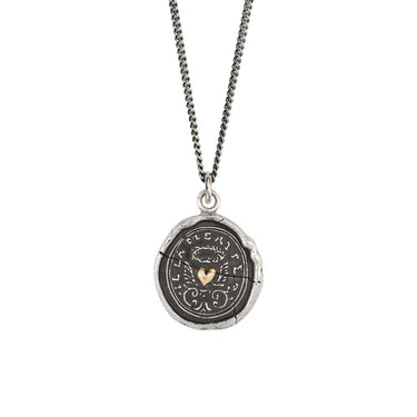 True Self 14k Gold on Silver Talisman - Magpie Jewellery