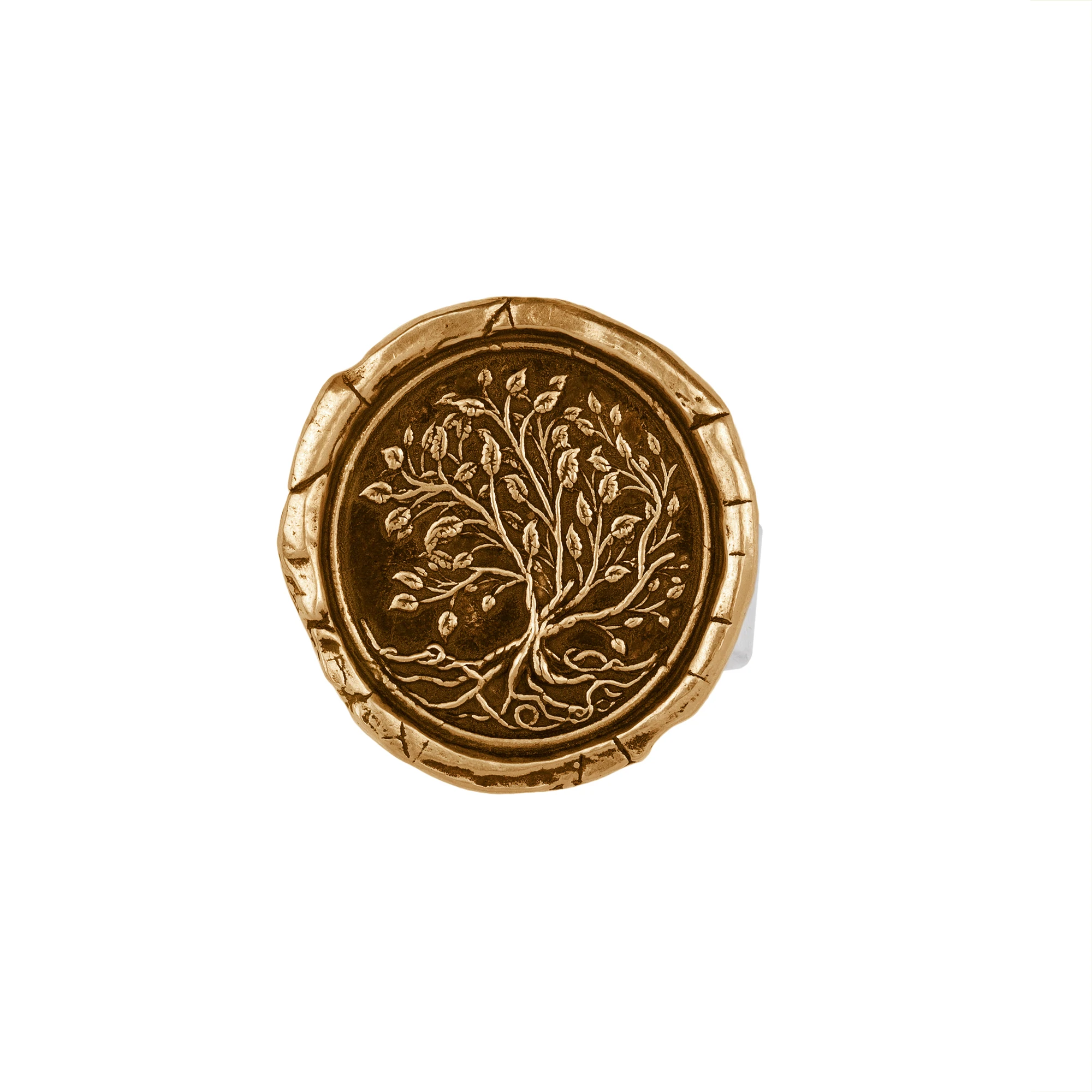 Bronze Tree of Life Talisman Ring | Magpie Jewellery