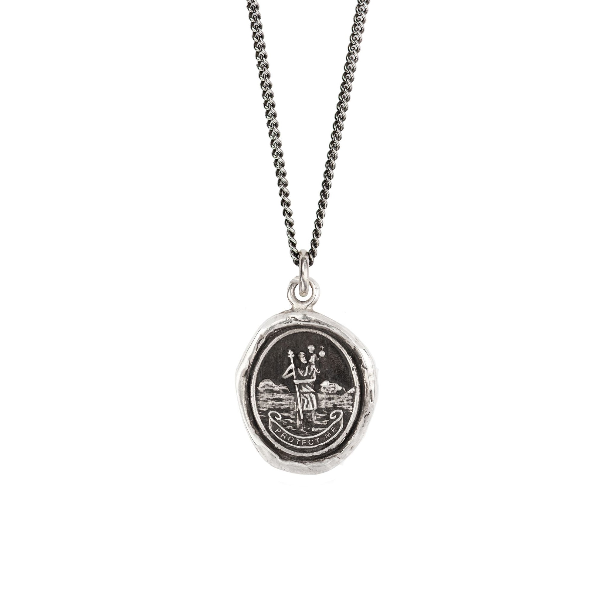 St. Christopher Talisman Silver | Magpie Jewellery
