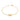 Hammered Disc Bracelet YG | Magpie Jewellery