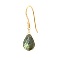 Labradorite Teardrop Briolette Earrings - Magpie Jewellery