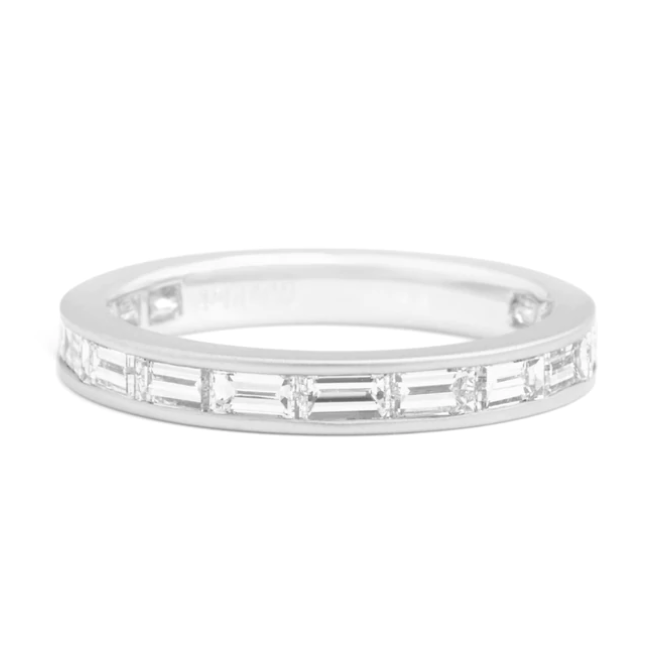 Baguette Diamond Band - Magpie Jewellery