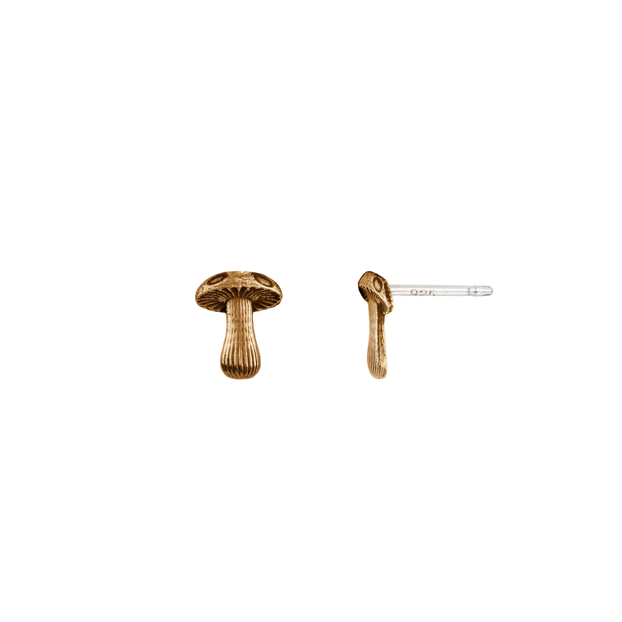 Mushroom Symbol Stud | Magpie Jewellery