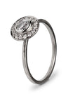 Classic Halo Diamond Engagement Ring - Magpie Jewellery