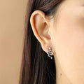 Slithering Snake Studs - Magpie Jewellery
