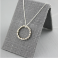 Sterling Silver The Circle Necklace | Magpie Jewellery