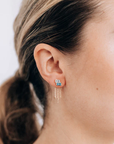Deux Carré Fringe Earring | Magpie Jewellery
