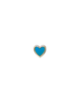 Jac+Jo Icon Enamel Heart Studs | Magpie Jewellery