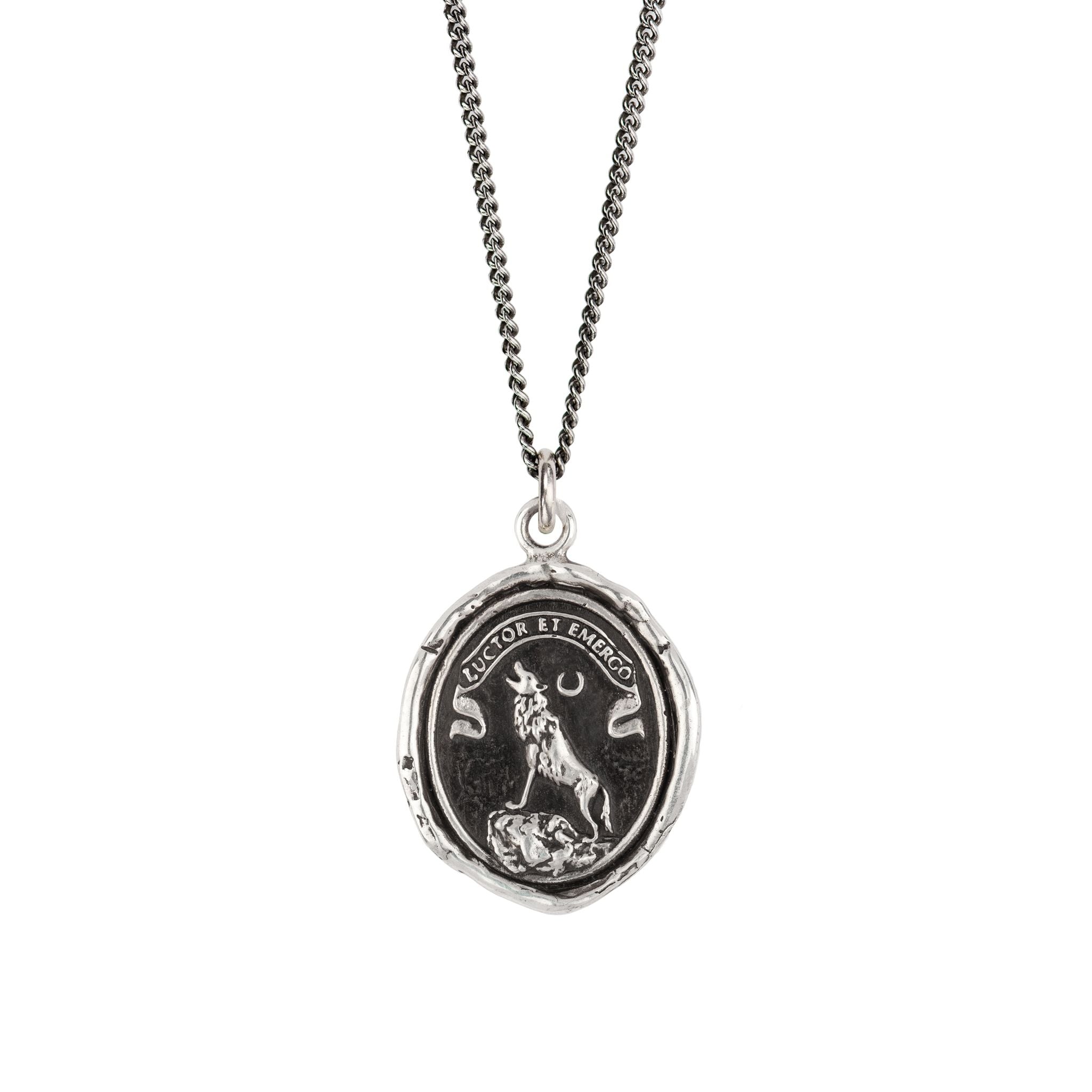 Struggle and Emerge Talisman Silver | Magpie Jewellery