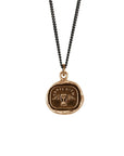 Carpe Diem Talisman Bronze | Magpie Jewellery
