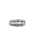 Carpe Diem (Seize the Day) Band Ring