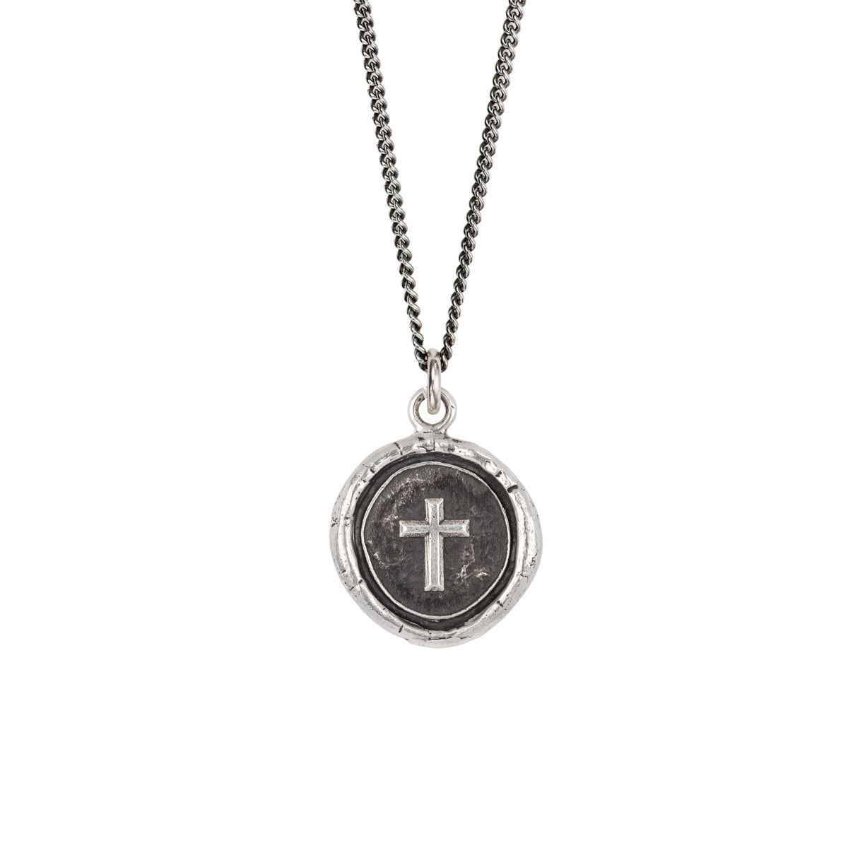 Cross Talisman Silver | Magpie Jewellery