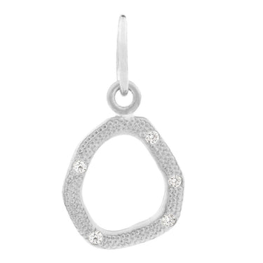 Delicate Open Stardust Charm - Magpie Jewellery