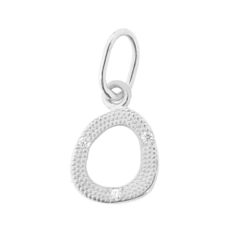 Mini Diamond Open Stardust Charm - Magpie Jewellery