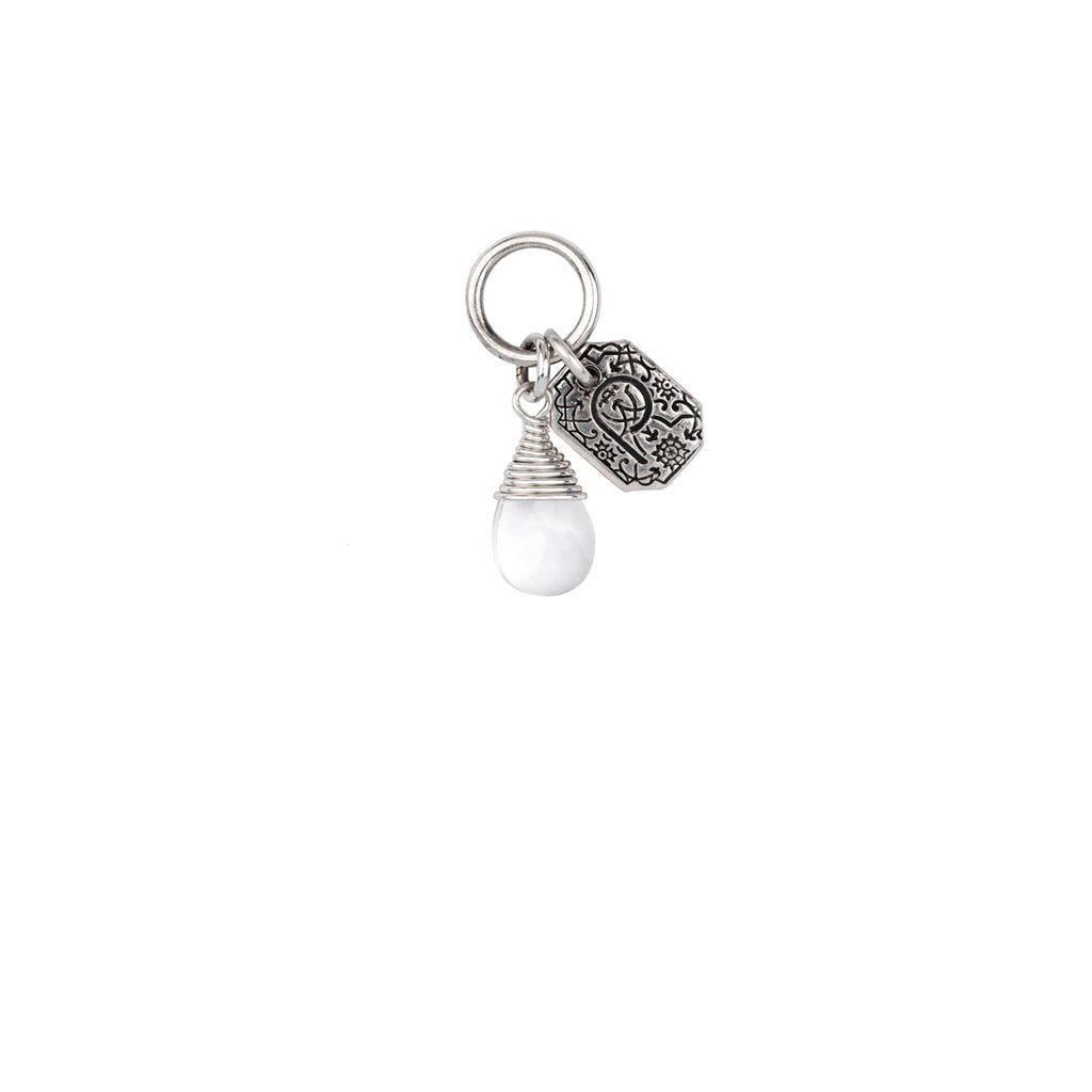 Serenity Signature Attraction Charm Clear Quartz