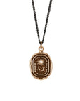 Everything For You Diamond Set Talisman Bronze | Magpie Jewellery