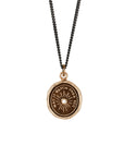 Higher Power Diamond Set Talisman Bronze | Magpie Jewellery