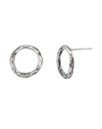 Small Open Circle Studs | Magpie Jewellery