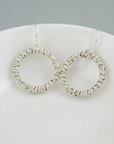 Sterling Silver The Circle Earring | Magpie Jewellery