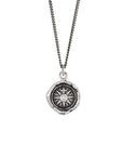 Direction Diamond Set Talisman Silver | Magpie Jewellery